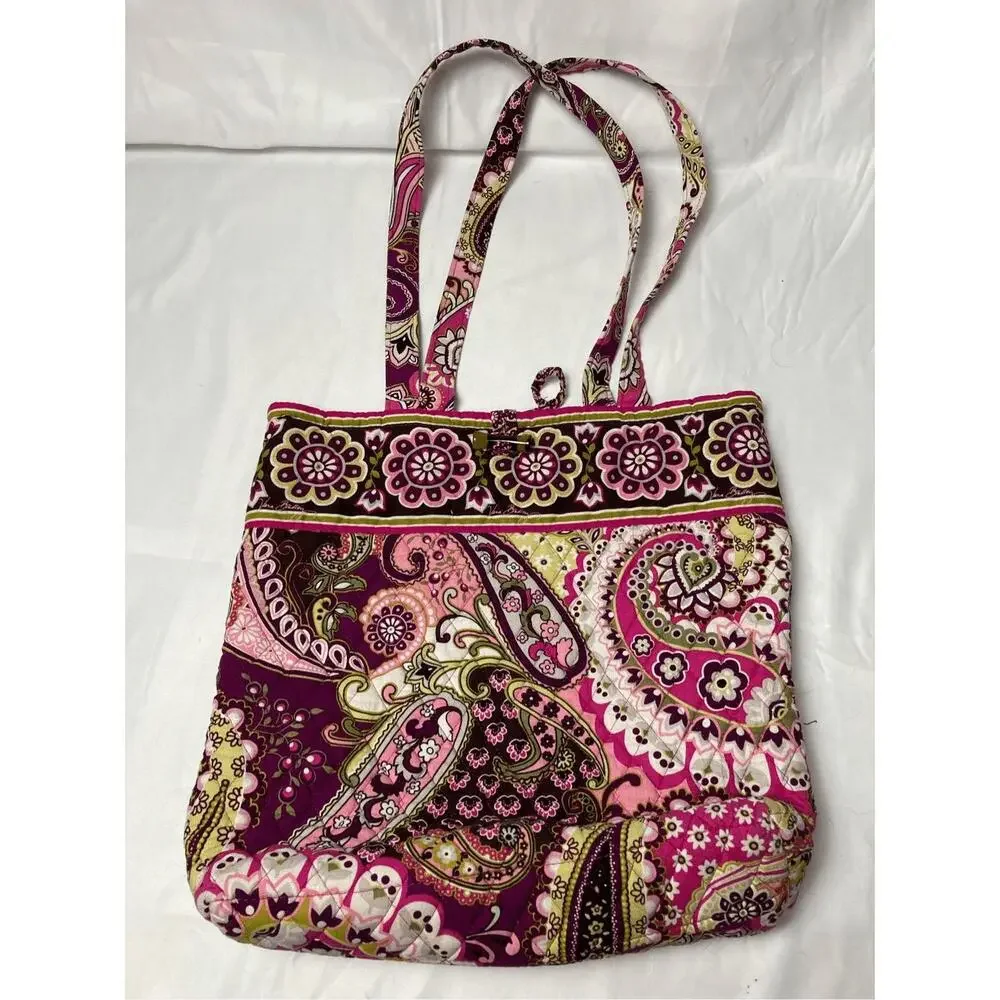 Vera‎ Bradley Villager Tote in Very Berry